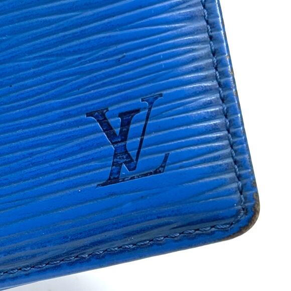 Louis Vuitton Blue Bifold Wallet - Picture 6 of 11